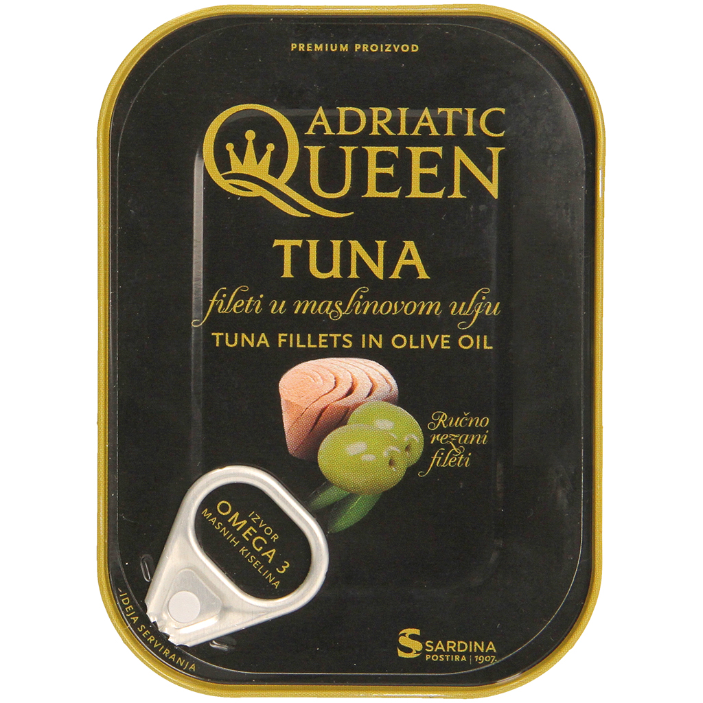 Thunfisch Filets (Thunnus albacares) in Olivenöl