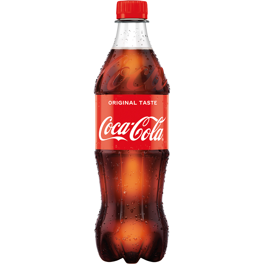 Koffeinhaltiges Erfrischungsgetränk "Coca-Cola" mit Pflanzenextrakten
