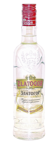 Vodka "Zlatogor Da" 40% vol.