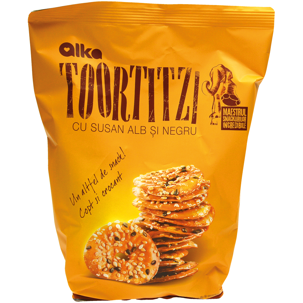 Snacks "Toortitzi" mit Sesam