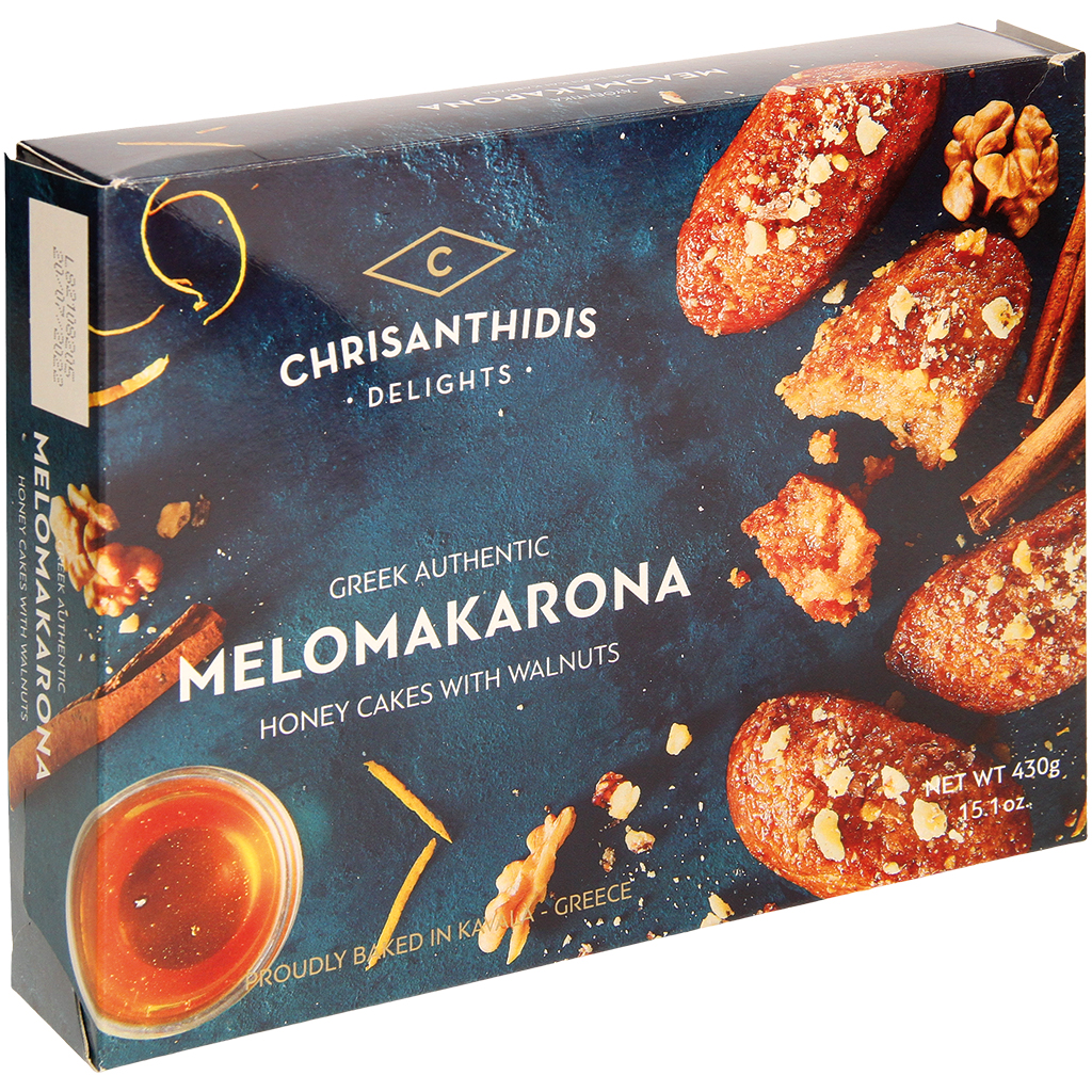 Melomakarona-Griechisches Gebäck mit Honig und Walnüssen
