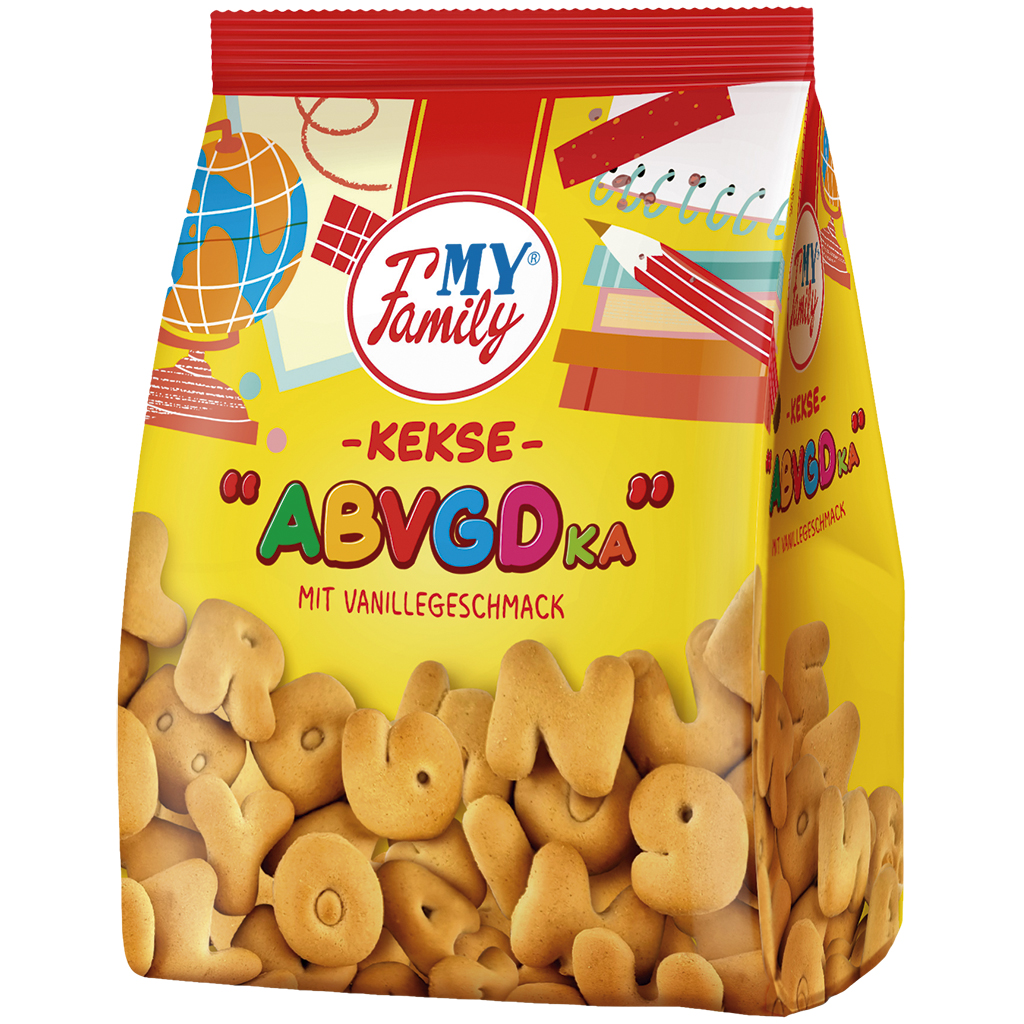 Kekse "ABVGDka" mit Vanillegeschmack