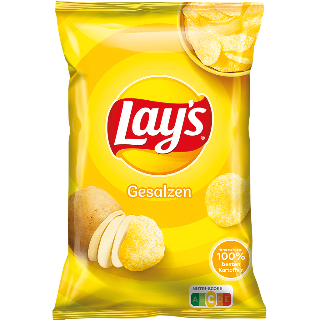 Kartoffelchips "Lays" Gesalzen