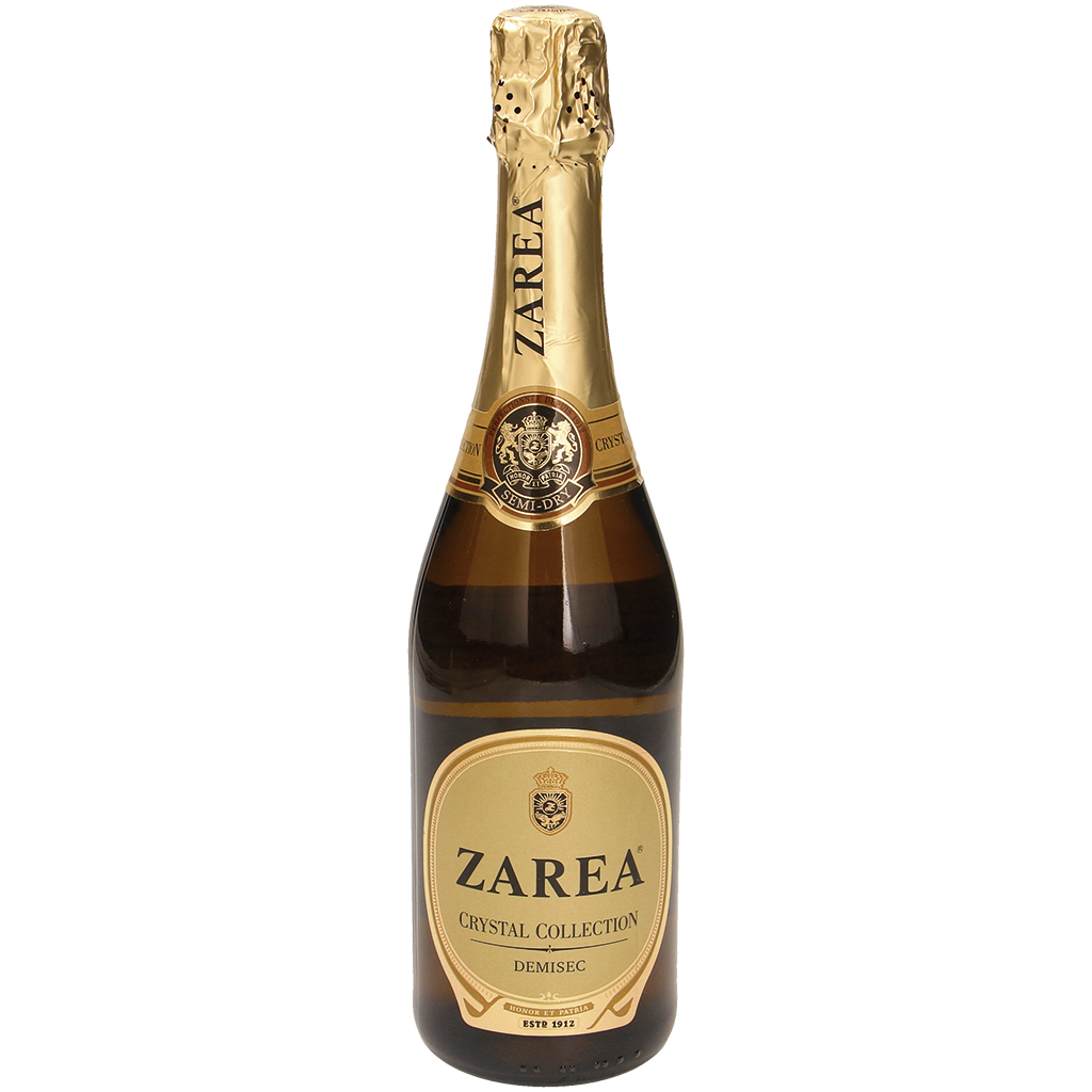 Schaumwein "Zarea Crystal Collection", halbtrocken, 11% vol.