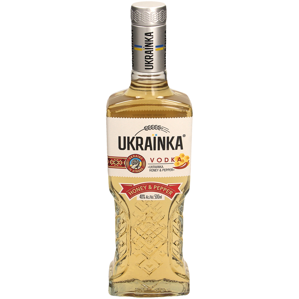 Spirituose "Ukrainka. Honey with pepper", 40% vol.