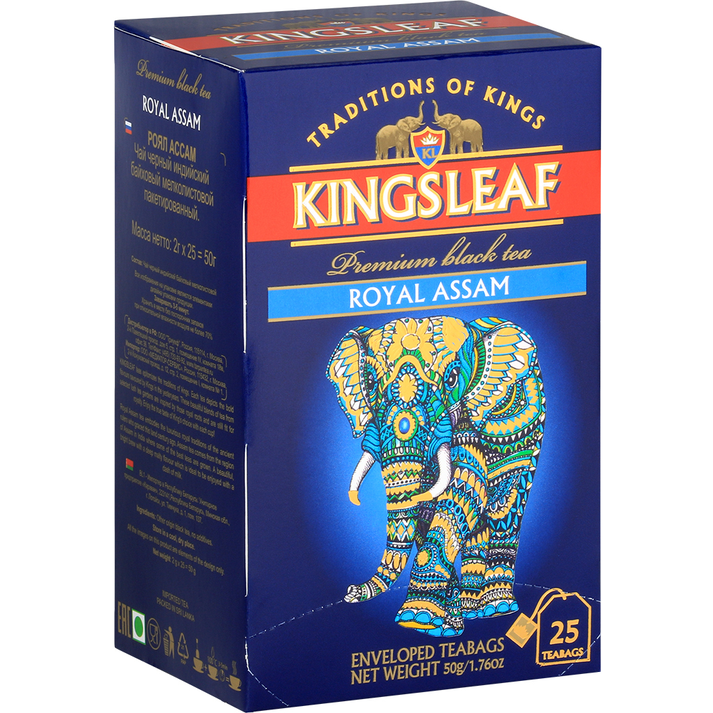 "Kingsleaf Royal Assam" Schwarzer Indischer Tee