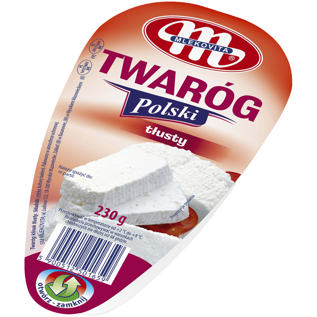 "Twarog Polski" Frischkäse, 30% Fett i. Tr., wärmebehandelt