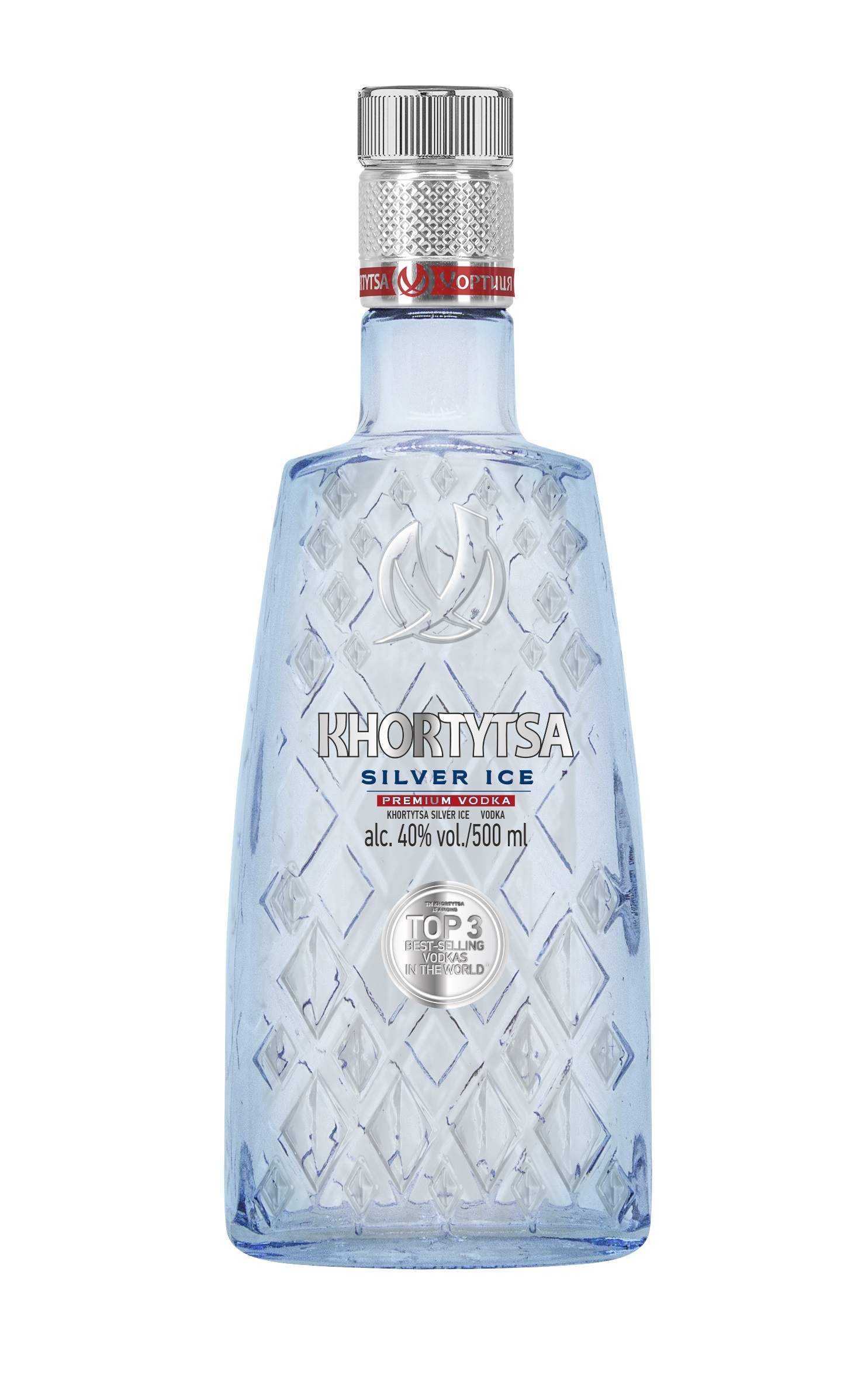 Vodka Khortytsa Silver Ice, 40% vol.