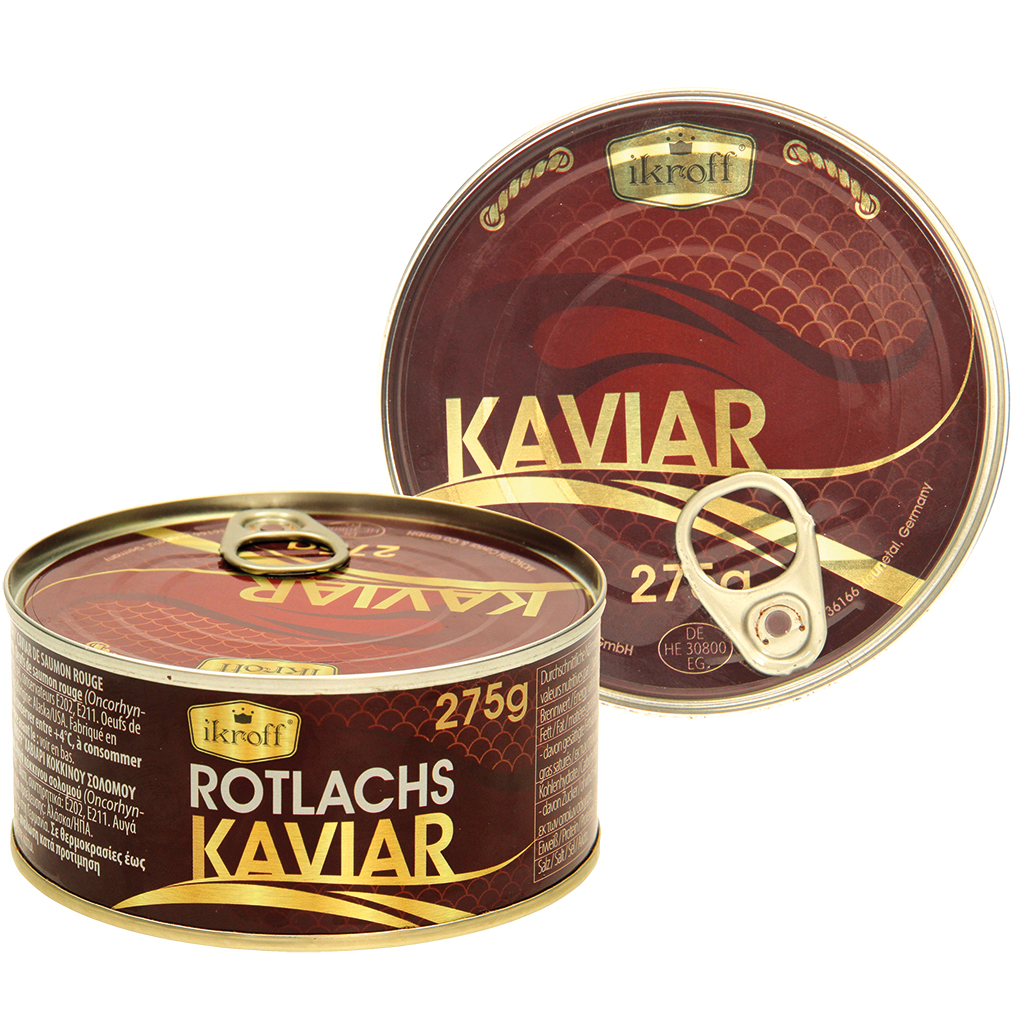 "IKROFF" Rotlachskaviar