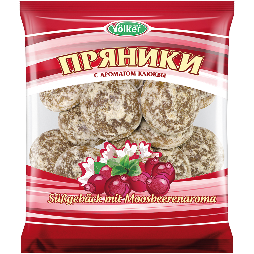 Süßgebäck "Prjaniki" mit Moosbeerenaroma