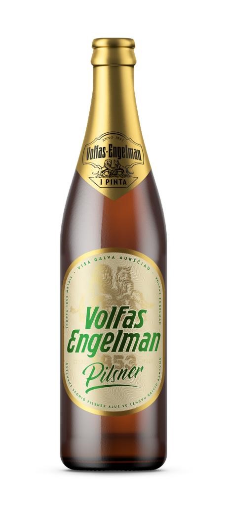 Bier "Volfas Engelman Pilsner", 4,7% vol.