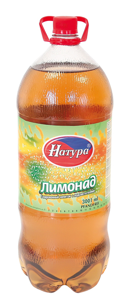 Erfrischungsgetränk mit Kohlensäure und Süßungsmitteln (Orangengeschmack) "Limonad"