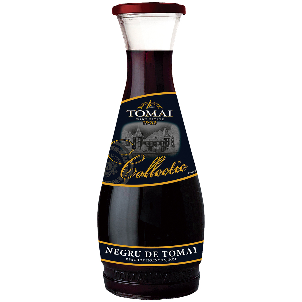 "Negru de Tomai" Rotwein aus Moldawien, lieblich