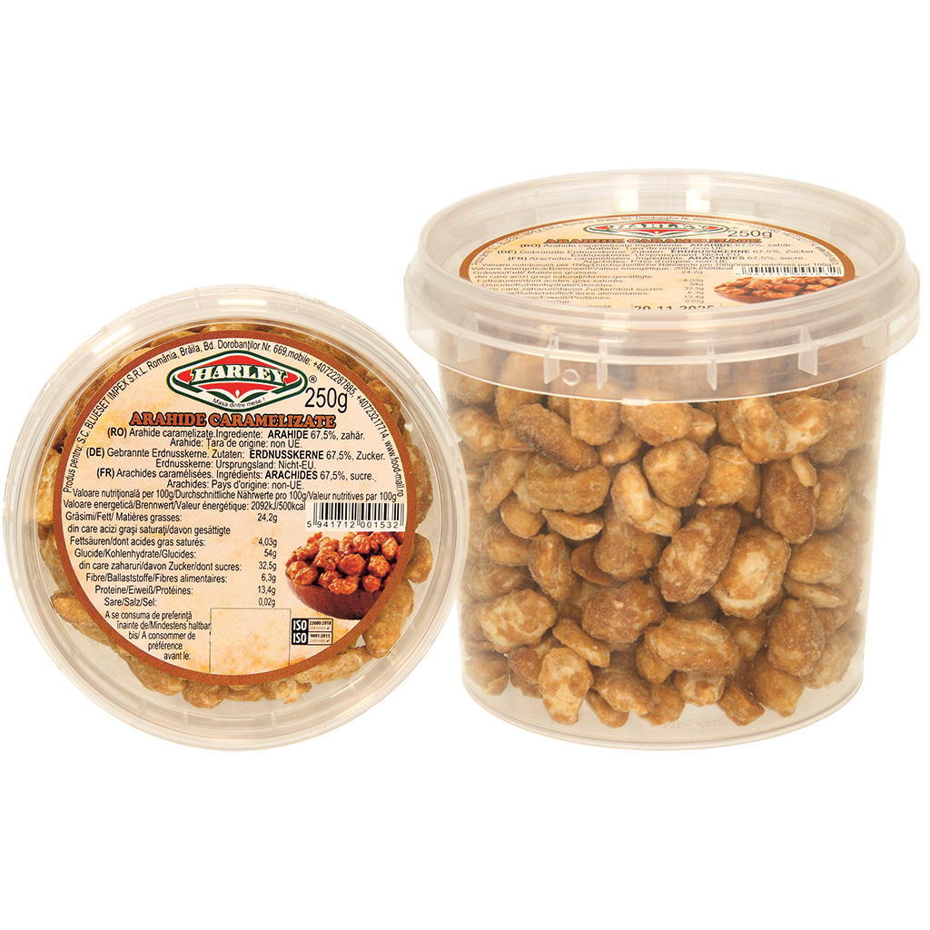 "Harley-Arahide caramelizate" Gebrannte Erdnusskerne