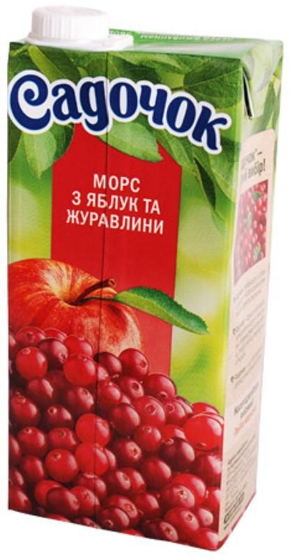 Bevanda di mela,ossicocco e aronia, SADOCHOK